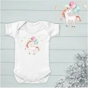 Resim Nilesbabyshop İsme Özel Hediyelik Organik Bebek Zıbın 