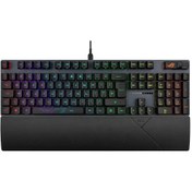 Resim Asus Rog Strix Scope II Rx Red Switch Rgb Mekanik Gaming Klavye 