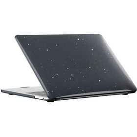 Resim Apple Uyumlu MacBook 13.3' Pro 2022 M2 A2338 Kılıf Simli Ön Arka Kapak 001 