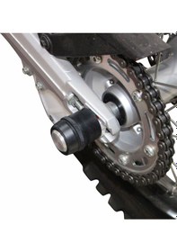 Resim Gp Kompozit Honda Crf250l / Crf 250 Rally 2023-2024 Uyumlu Aks Koruma Takozu Siyah 