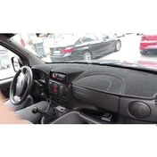 Resim 2000-2008 Fiat Doblo Airbagli Torpido Koruma Halısı Renk Siyah 