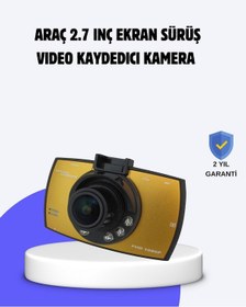 Resim Drnds Full Hd Araç Kamerası G Sensor Gece Görüşlü Dash Cam 