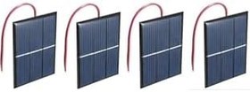 Resim Dünya Magnet 4 Adet Güneş Paneli Solar Panel 3,5V 1W 200 Mah Arduino Güneş Enerjisi Batarya Güneş Pili 