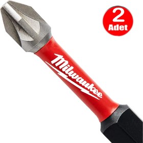 Resim Milwaukee Bits Yıldız Uç Vidalama Matkap Ucu Pz2 x 50MM -2 Adet 