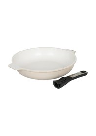 Resim Berghoff Leo Phantom Yapışmaz Kızartma Tavası Latte 24 Cm 8501447 Krem 