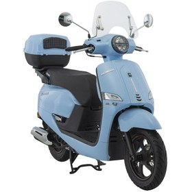 Resim Mondial Exon 125 Scooter Motosiklet Mavi 