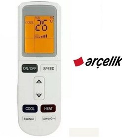 Resim Arçelik Aecca 240 Uyumlu Kaset Tipi Klima Kumandası 