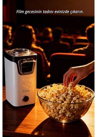 Resim Kiwi KPM-7412 Sıcak Hava Teknolojili Yağsız Patlamış Mısır Makinesi 