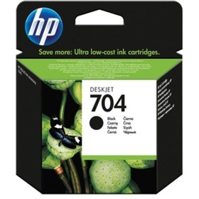 Resim HP 704 Black Siyah Kartuş Cn692ae 