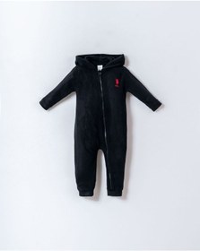 Resim U.S. Polo Assn. U.s. Polo Assn Erkek Bebek Siyah Tulum Siyah 