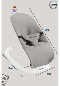 Resim Mamma Shake Sleep Oyuncaklı 2in1 Sallanır Yaylanır Katlanır Ana Kucağı + Taşıma Çantası 