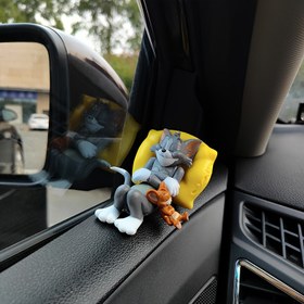 Resim 1 adet Warner Bros Kedi ve Fare Heykeli, PVC Tom Kedi ve Jerry Fare Karakter Koleksiyon Figürü Dekorasyonları, Araba İç Dekorasyonu, Ofis Masaüstü, Ev, Yurt Parti Dekorasyonları, Doğum Günü Hediyeleri ve Okul Sezonu Hediyeleri, Noel, Cadılar Bayramı Dekorasyonları, Sonbahar Ev Dekorasyonu Koleksiyon Figürleri 