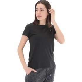 Resim Puma Run Favorite Heather Ss Tee W Puma Black 