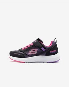 Resim Skechers Dynamic Tread - Journey Time Büyük Kız Çocuk Siyah Spor Ayakkabı 303387l Bkhp Siyah 