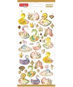 Resim Tanex Decorative Sticker-9 Puffy Etiketi Tnx-5008 