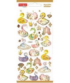 Resim Tanex Decorative Sticker-9 Puffy Etiketi Tnx-5008 