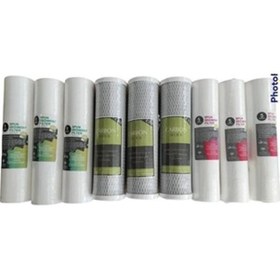 Resim Novahub Su Arıtma Filtresi 9 Lu Set Jumbo Yıllık Set 