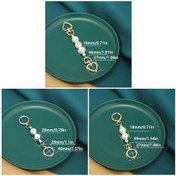 Resim 2. İnci Uzatma Zinciri Çanta Askısı Uzatıcısı Ddd 