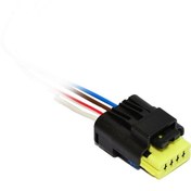 Resim Star Klips Soket 4 Kablo Hava Akışmetre MAF Fan Rezistans Yakıt Şamandıra Soketi Citroen Peugeot Ford Renault M 