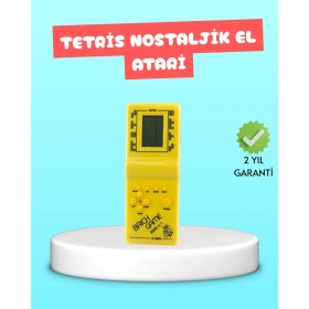 Resim Zero Land Lvsqvr Taşınabilir El Aterisi Gameboy - Klasik Tetris Oyunu, Pil ile Çalışan Mini El Konsolu 