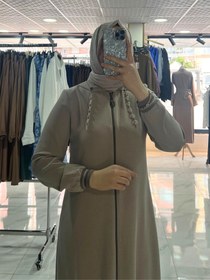 Resim Zincir Detaylı Kap - Krem / 40 