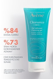Resim Avene Cleanance Yağlı ve Akneye Eğilimli Ciltler için Matlaştırıcı Temizleme Jeli 200 ml 