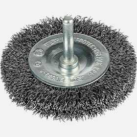 Resim Craftomat Disk Tel Fırça Geniş 75 mm 