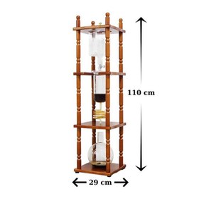 Resim Epinox SKK-03 Soğuk Kahve Demleme Cold Brew Seti, 3000 ml, Kahverengi 