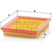 Resim MANN C2237 HAVA FİLTRESİ COOPER 04- 1.6 115HP 