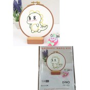 Resim Nakış Kitleri Kasnaklı 8.6 X 6 cm Dino 