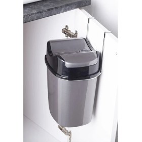 Resim Metropolavm Dolap Içi Çöp Kovası Dolap Kapağına Asmalı Mutfak Çöp Kovası 5.5 Litre 