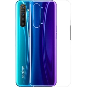 Resim Realme XT Süper Silikon Yumuşak Arka Koruma Şeffaf Kılıf 