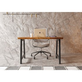 Resim NT Concept Masif Ağaç Ofis Ve Çalışma Masası 75 cm-120 cm 