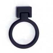 Resim System Siyah 50 mm Halka Çekme Mobilya Kulpu (SY4624 0050 AL6-AL6) 