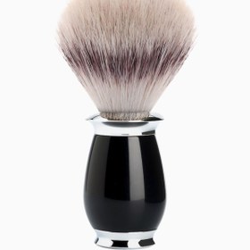 Resim PURIST Tıraş Fırçası, Silvertip Fibre®, Siyah Değerli Reçine, Alman Üretimi 