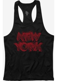 Resim Bluu Newyorkstr Fitness Gym Tank Top Sporcu Atleti (528806808) 
