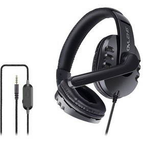 Resim Ovleng Ov-p3 3.5mm Kablolu Oyun Kulaklığı Taşınabilir Surround Ses Kulaklığı Döner Mikrofonlu Yedek Ps4/telefon/dizüstü Bilgisayar/pc Siyah 