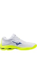 Resim Mizuno Wave Lightning Pro Unisex Voleybol Ayakkabısı Beyaz / Sarı 