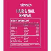 Resim Storemax Vitanil's Nutrition Revival Hair&nail Kapsul - 60X1 