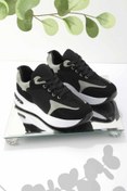 Resim Bambi Siyah Süet Kadın Sneaker K01970300002 