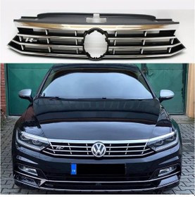Resim Autogp Vw Passat B8 Rline Ön Panjur Izgara Seti 2015+ Agp-230228 