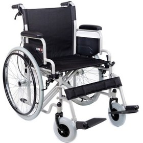Resim Dm-312 Centro 50cm Refakatçı Frenli Özellikli Tekerlekli Sandalye 