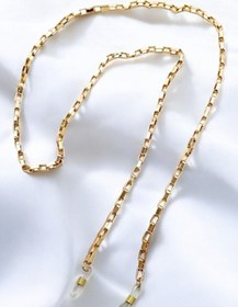 Resim Genel Markalar Küp Detaylı Gözlük Zinciri Gold 