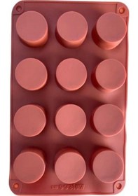 Resim Pastaland Silikon Kek Kalıbı Yuvarlak Güllü Diğer 