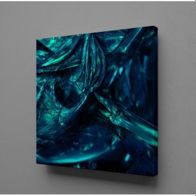 Resim Petrol Tonları Kanvas Tablo 