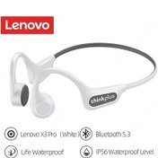 Resim Seçim Lenovo X3 Pro Tws Bluetooth V5.3 Kablosuz Kemik İletimli Kulaklık Ip56 Su X3 Pro White 