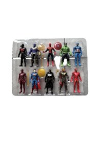 Resim 10 Parça Yenilmezler Avangers Süper Kahramanlar Özel Set Marvel Avengers 