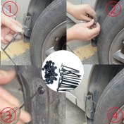 Resim 50/30/10 adet Araba Gövde Tutucu Fermuar Bağları - Ekstra Uzun Naylon Kablo Yönetimi Kayışları, Otomotiv, Ev, Elektrik Kablosu Düzenleme, DIY Projeleri ve Kireçlenme Fixing için Ağır Hizmet Tipi Metal Kaplama Klipsleri, Otomotiv Düzenleme, Dayanıklı Tutucu 