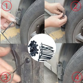 Resim 50/30/10 adet Araba Gövde Tutucu Fermuar Bağları - Ekstra Uzun Naylon Kablo Yönetimi Kayışları, Otomotiv, Ev, Elektrik Kablosu Düzenleme, DIY Projeleri ve Kireçlenme Fixing için Ağır Hizmet Tipi Metal Kaplama Klipsleri, Otomotiv Düzenleme, Dayanıklı Tutucu 