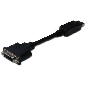 Resim Ak-340401-001-S Dıgıtus Displayport Adaptör Kablosu, Dp Erkek - Dvı (24+5) Dişi, 0.15 Metre, Kil 